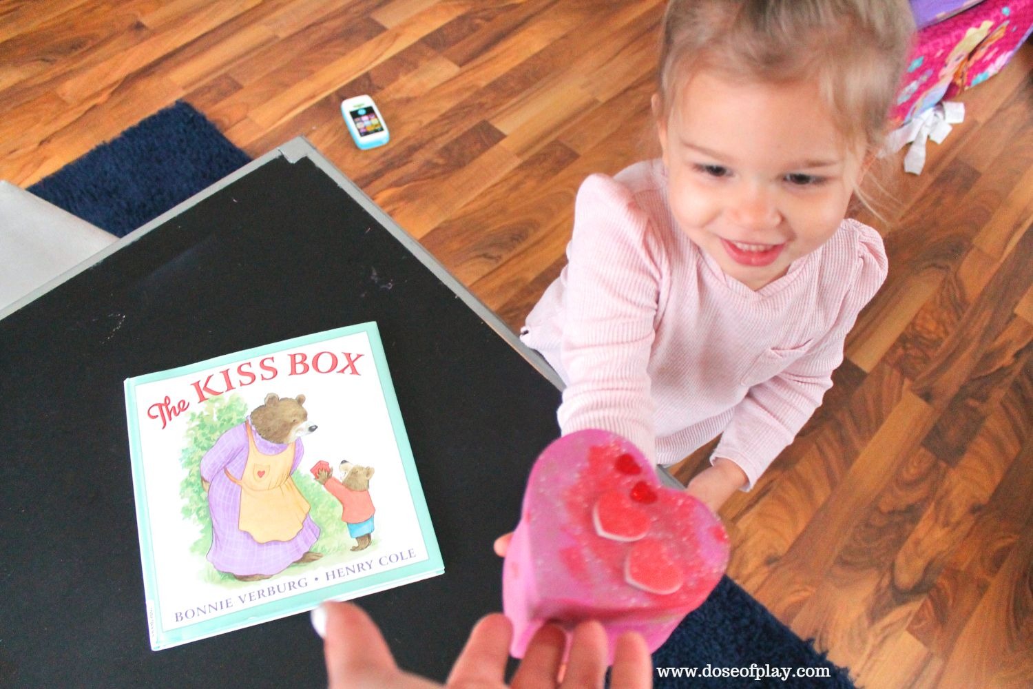 The Kiss Box: Book + activity for young children to foster coping